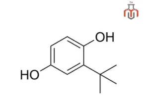 chemical-structure of -Tertiary-butyl-hydroquinone