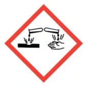 image showing test tubes pouring liquid onto a hand and a metal surface 