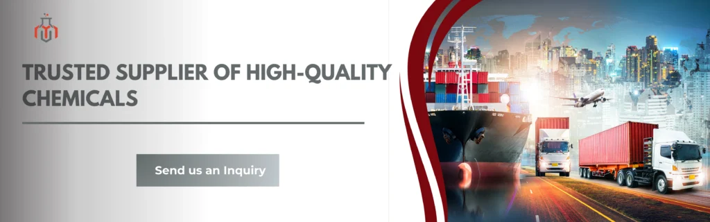 Banner showing Trusted Supplier of High-Quality Chemicals in United states