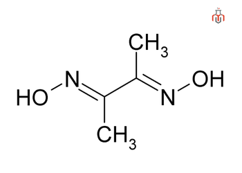 Chemical Structure of Dimethylglyoxime