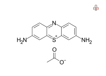 chemical-structure-of-thionine-acetate
