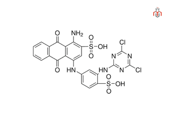 Structure of Reactive Blue 4