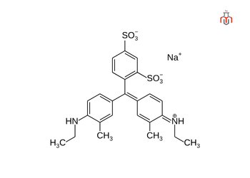 Structure of Xylene Cyanol