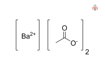 Structure of Barium Acetate