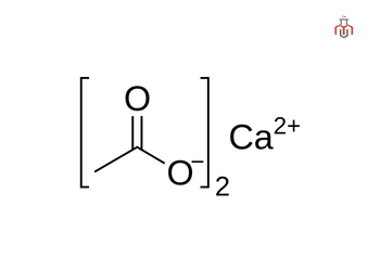 Structure of Calcium acetate