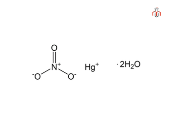 Structure of Mercurous Nitrate DIhydrate