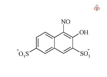 Structure of Nitroso-R-Salt