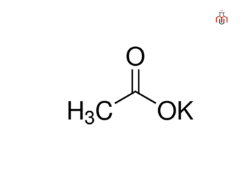 Structure of Potassium Acetate