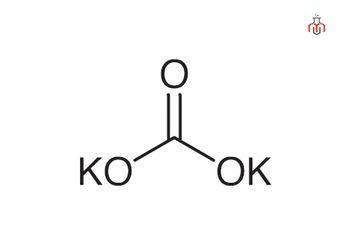 Structure of Potassium Carbonate