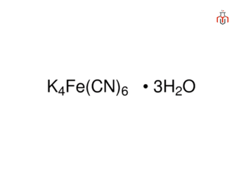 Structure of Potassium Ferrocyanide