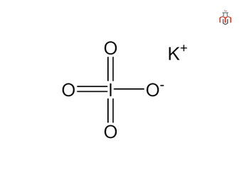 Structure of Potassium Periodate