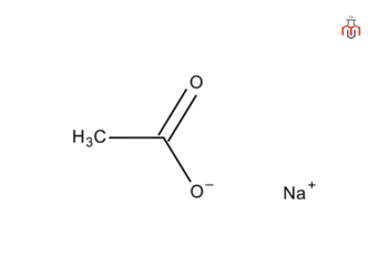Structure of Sodium Acetate Trihydrate