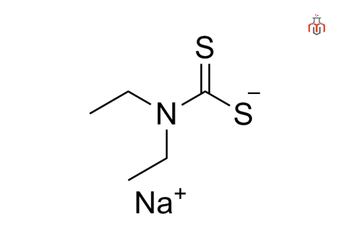 Structure of Sodium diethyldithiocarbamate trihydrate
