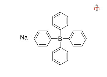 Structure of Sodium Tetraphenylborate